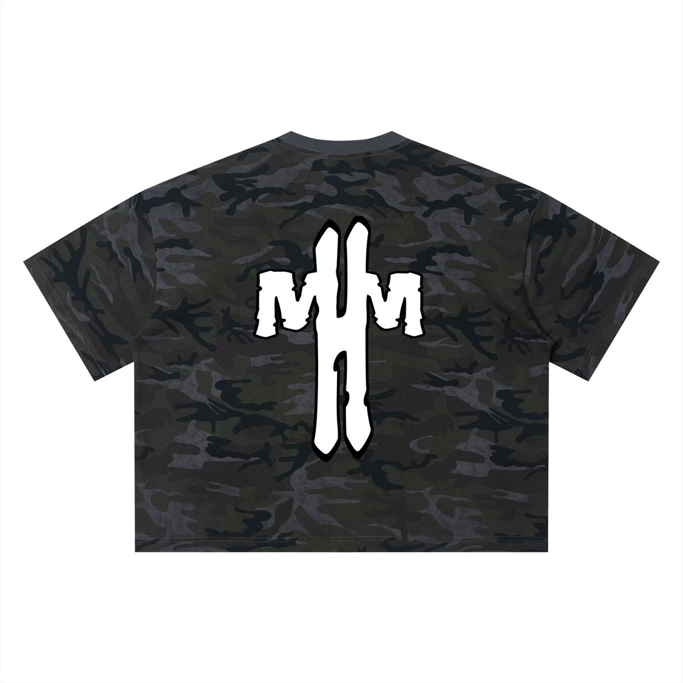 “NYC Motion” Unisex Camo Boxy T-Shirt
