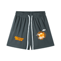 “Motion Sun” Mesh Drawstring Shorts